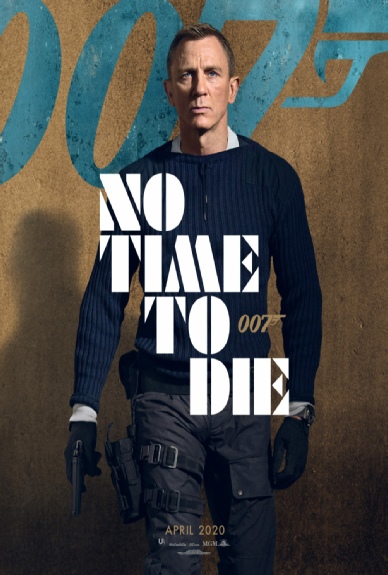 James Bond plakat nr 25. No Time To Die